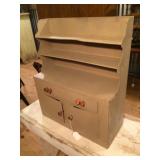 Metal Childs Cupboard 7"w x 20"h x 17"l