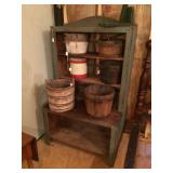Stepback Country Store Display 24"w x 59"h x 37"l