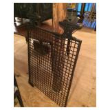 Cast Iron Teller Window Guard 44"h x 29.5"l