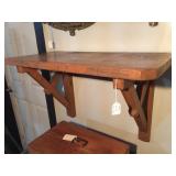 Pumpkin Paint Shelf 14"w x 18"h x 28"l