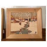 Needlepoint Picture 16" x 13"