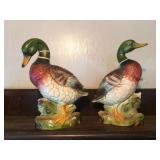 Ceramic Duck Figures 10"h