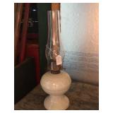 Crock Base Kerosene Lamp
