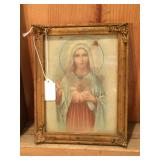 Sacred Heart Print 7" x 9"