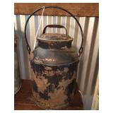 Black Pail 14"h