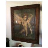Boy & Rabbit Pic 25.5" x 31.5"