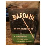 Bardahl Oil Can 10.5"h x 6.5"l