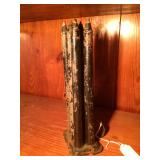 Six Bay Candle Mold 11"h