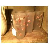Jewel T Glasses- Set of 5- 5.5"h