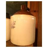 Western Crock Jug 10"h