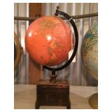 Globe- Wood Base- 70