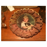 Tin Frame 6"d