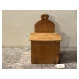 Homemade Primitive Salt Wall Box
