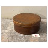 Early Pantry Box with Residue Red Wash