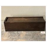 Early Slide Lid Box Stamped “Cylindrical Square”