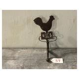 19th Century Modified Rooster Tommy Stick