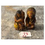 1947 MPI Native American Souvenir Salt & Pepper