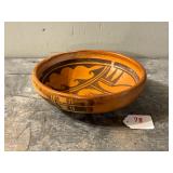 Early 1900’s Hopi Polychrome Painted Bowl