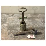 Utility Corer and a Metal “Keystone A” Seed Scoop