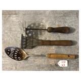 3 Primitive Kitchen Utensils