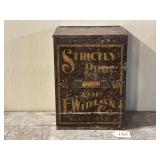 “Strictly Pure” Cinnamon Tin Widlar Co. Cleveland