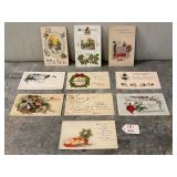 10 Early 1900’s Christmas Postcards