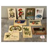 10 Early 1900’s Christmas Postcards