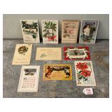 10 Early 1900’s Christmas Postcards