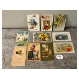 10 Early 1900’s Easter Postcards