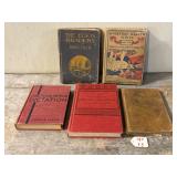 5 Books, Dates Range From 1899 to 1942