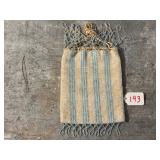 Vintage Drawstring Beaded Purse
