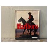 Stout Industries Embossed Marlboro Tin Sign