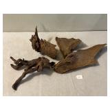 4 Pieces of Driftwood