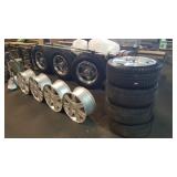 set of 4 brand new tires and rims