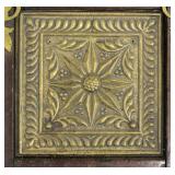 Mahogany Coal Shuttle with Inlay Located Dock - Auction Estimate $50-$100