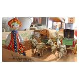 VINTAGE Press Tin Toys Located Inside - Auction Estimate $30-$80