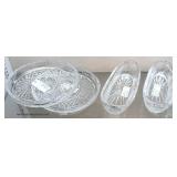 Waterford Crystal Bowls and Celery Dishes Located Inside - Auction Estimate $40-$100 each