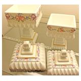 Selection Fenton, Cover Candy Dishes, Bowls & Other Located Inside - Auction Estimate $20-$60