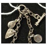 STERLING Charm Bracelet Located Inside - Auction Estimate $20-$40