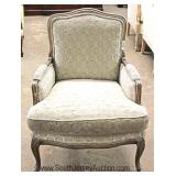  LARGE Selection of Decorator Upholstered Carved Chairs 
