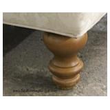  Decorator Button Tufted Upholstered Chaise Lounge 