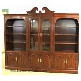  SOLID Mahogany 3 Piece Wall Unit by "Ethan Allen Furniture" 