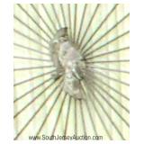  2 Piece Mahogany Regency Style Buffet 