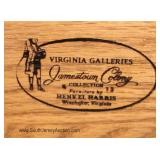 Mahogany 3 Drawer Queen Anne Buffet by "Henkel Harris Furniture" 