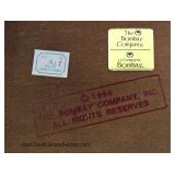  Mahogany Contemporary Console by "Bombay Furniture" 