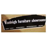  French Provincial 9 Drawer Low Chest and Pair of Matching Marble Top Nightstands by "Vanleigh Furni