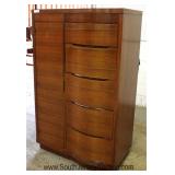  Mid Century Modern Danish Walnut Cedar Lined Gentlemen