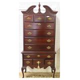  2 Piece SOLID Cherry Queen Anne Highboy  by "Virginia House Furniture" 