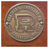 Mahogany 7 Drawer Spade Foot Sideboard by "Southern Furniture Company" 