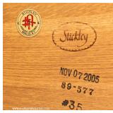 Mission Oak Tile Top 2 Tier Side Table by “Stickley Furniture” Mission Oak Tile Top 2 Tier Side Table by “Stickley Furniture”